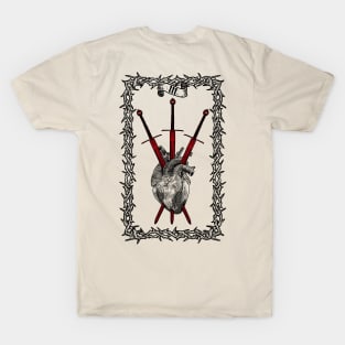 Three of Swords T-Shirt